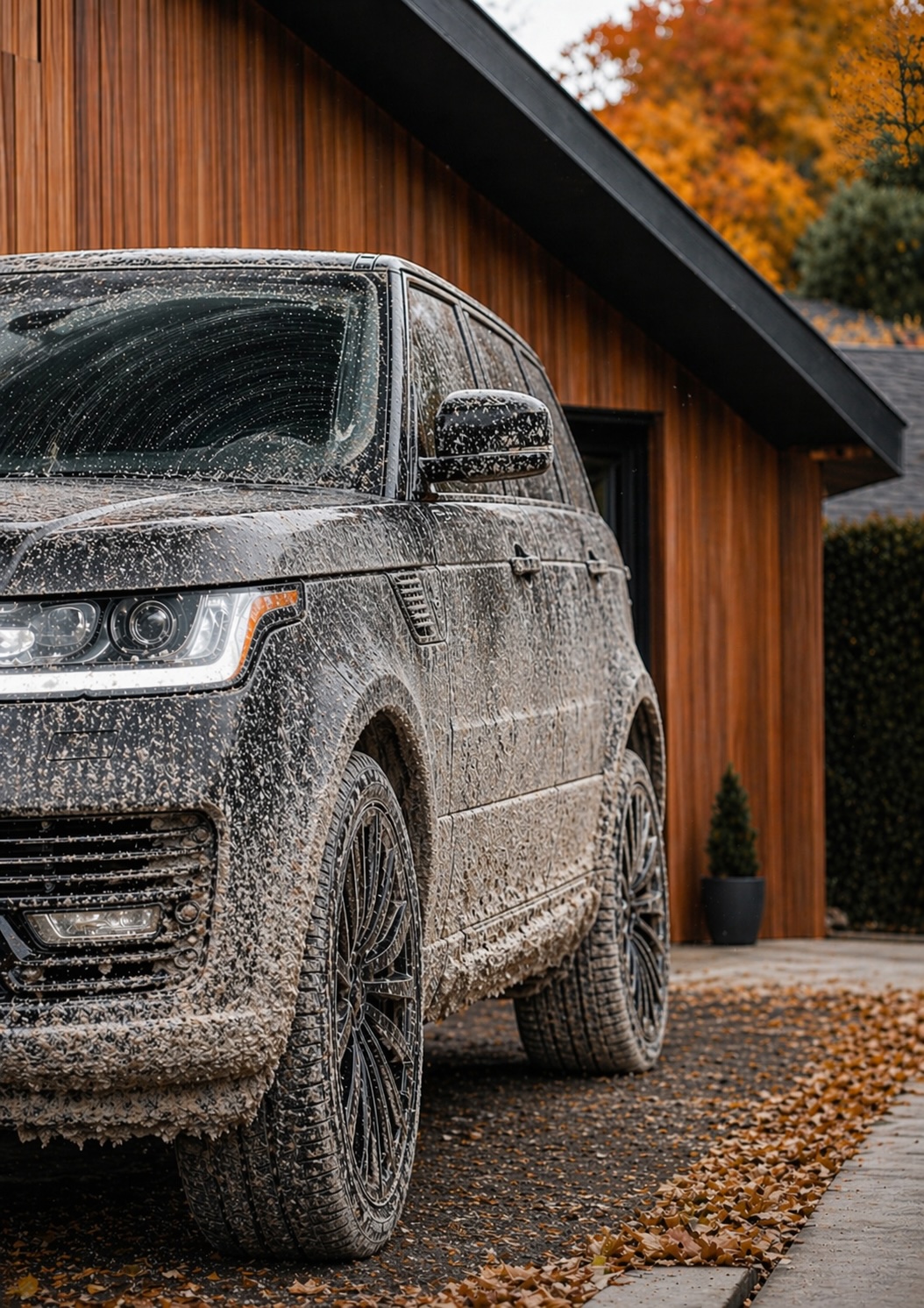 Dirty Range Rover