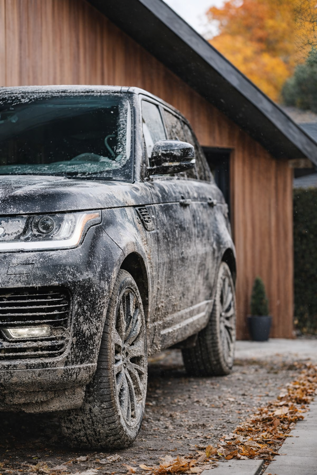 Dirty Range Rover